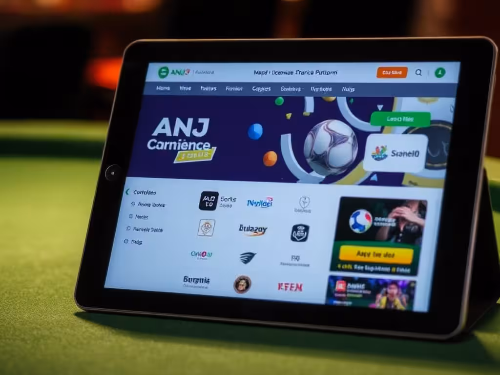 Plateforme de jeu agréée ANJ avec mode gratuit et interface moderne 2026