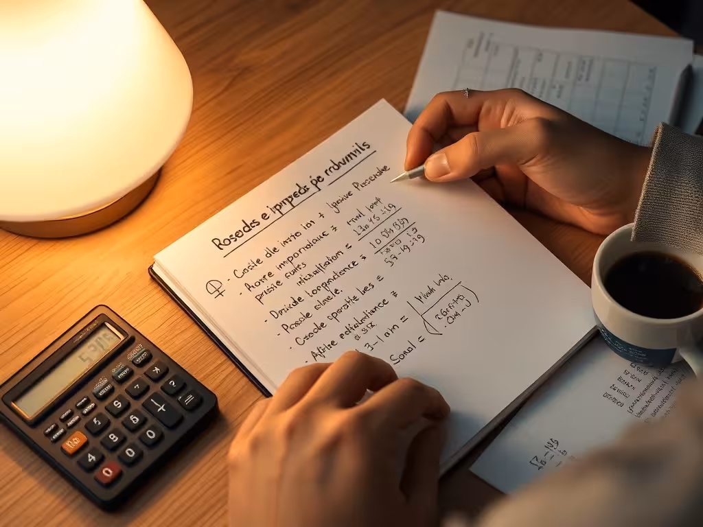 Calcul manuel de probabilité implicite : cote décimale convertie en pourcentage