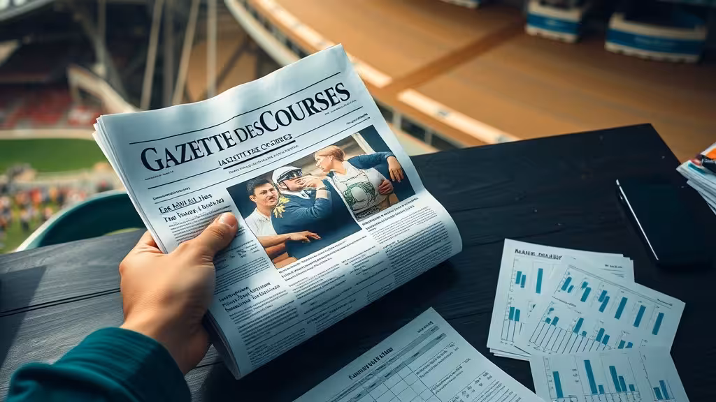Gazette des courses 2026 : journal hippique sur bureau d'analyse de parieur