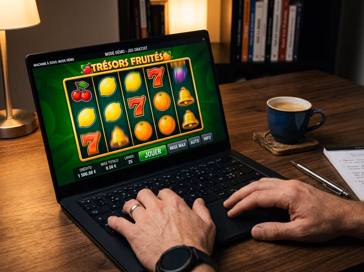 Machine à sous en mode démo testée sur ordinateur sans dépôt