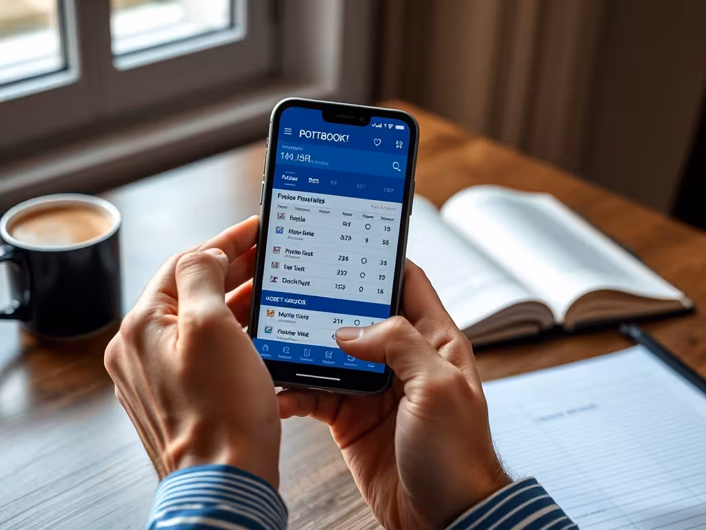 Consultation des cotes et marchés de paris sur l'application mobile du bookmaker
