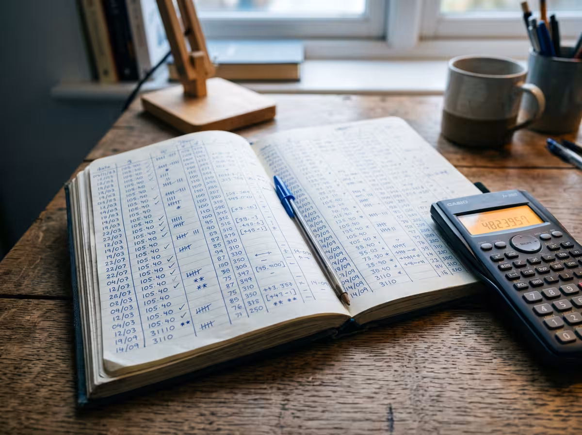 Carnet de pronostics quinté tenu sur la durée pour mesurer l'efficacité d'une méthode d'analyse