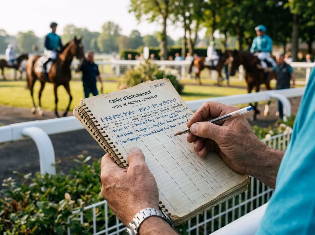 Analyse manuscrite des partants pour identifier les critères du quinté