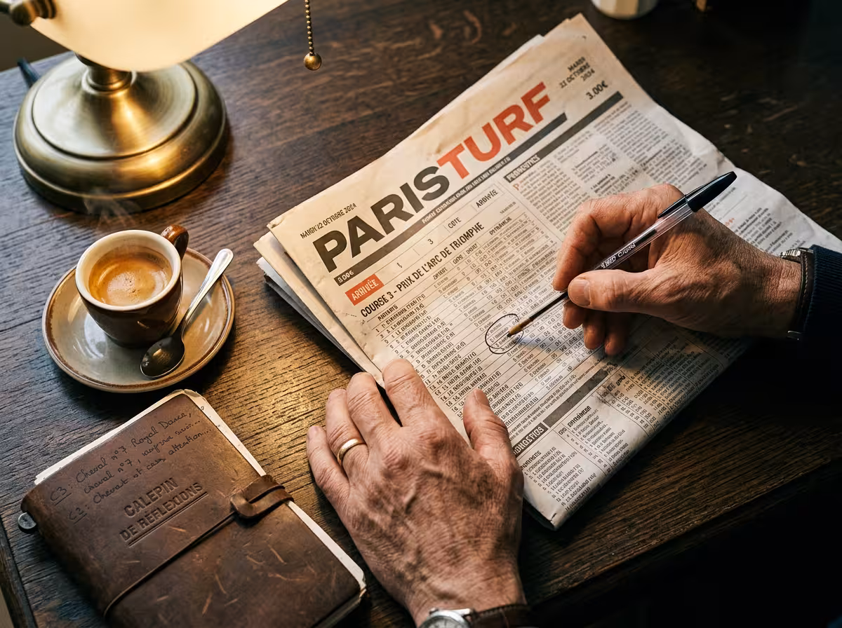 Analyse des partants du quinté sur un programme papier annoté