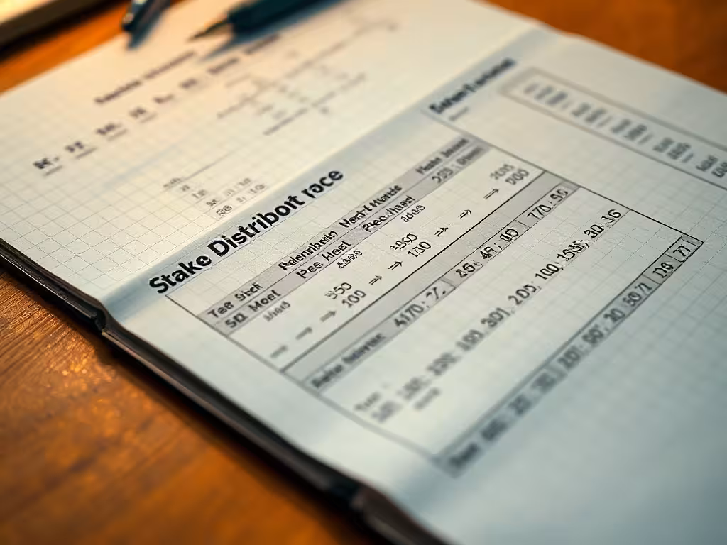 Tableau de calcul : formule mathématique et répartition des mises pour un surebet
