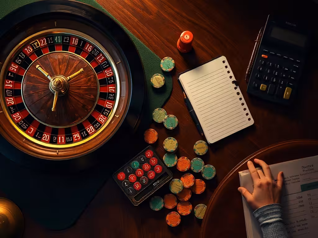 Gestion de bankroll pour techniques roulette casino : jetons, limites de session et calcul de variance.