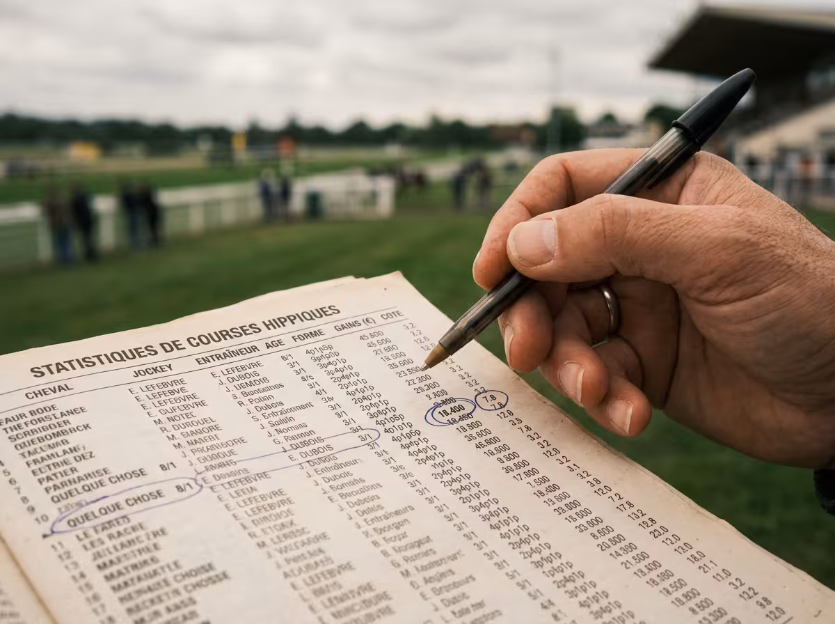 Analyse des critères pour identifier les bases du quinté : statistiques de forme et gains des chevaux